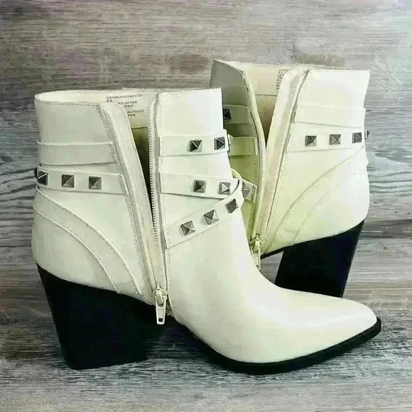 Steve Madden Conran Womens Studded Boots Botties - Picture 11 of 16